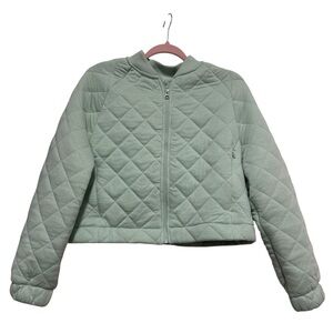 Quilted Women's Jacket in Sage / Mint Green Size M - NWT